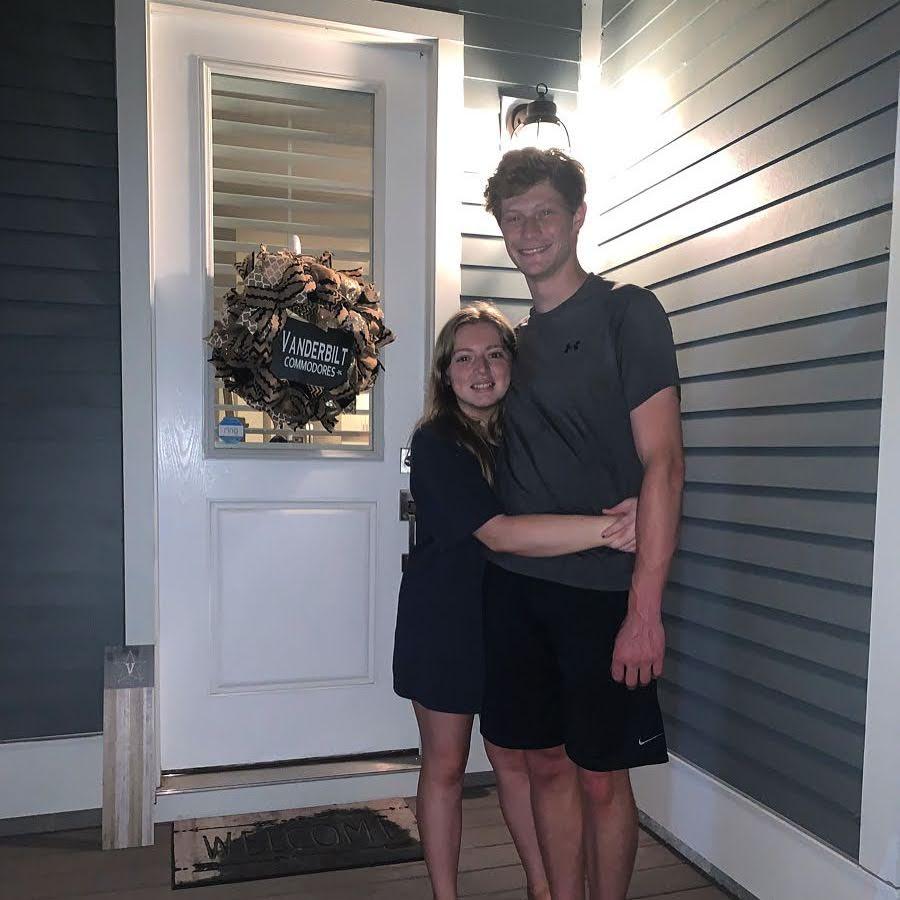 Our first house we rented together in Nashville!