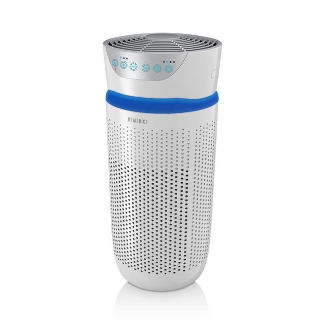 HoMedics TotalClean 5-in-I Tower Air Purifier, Medium