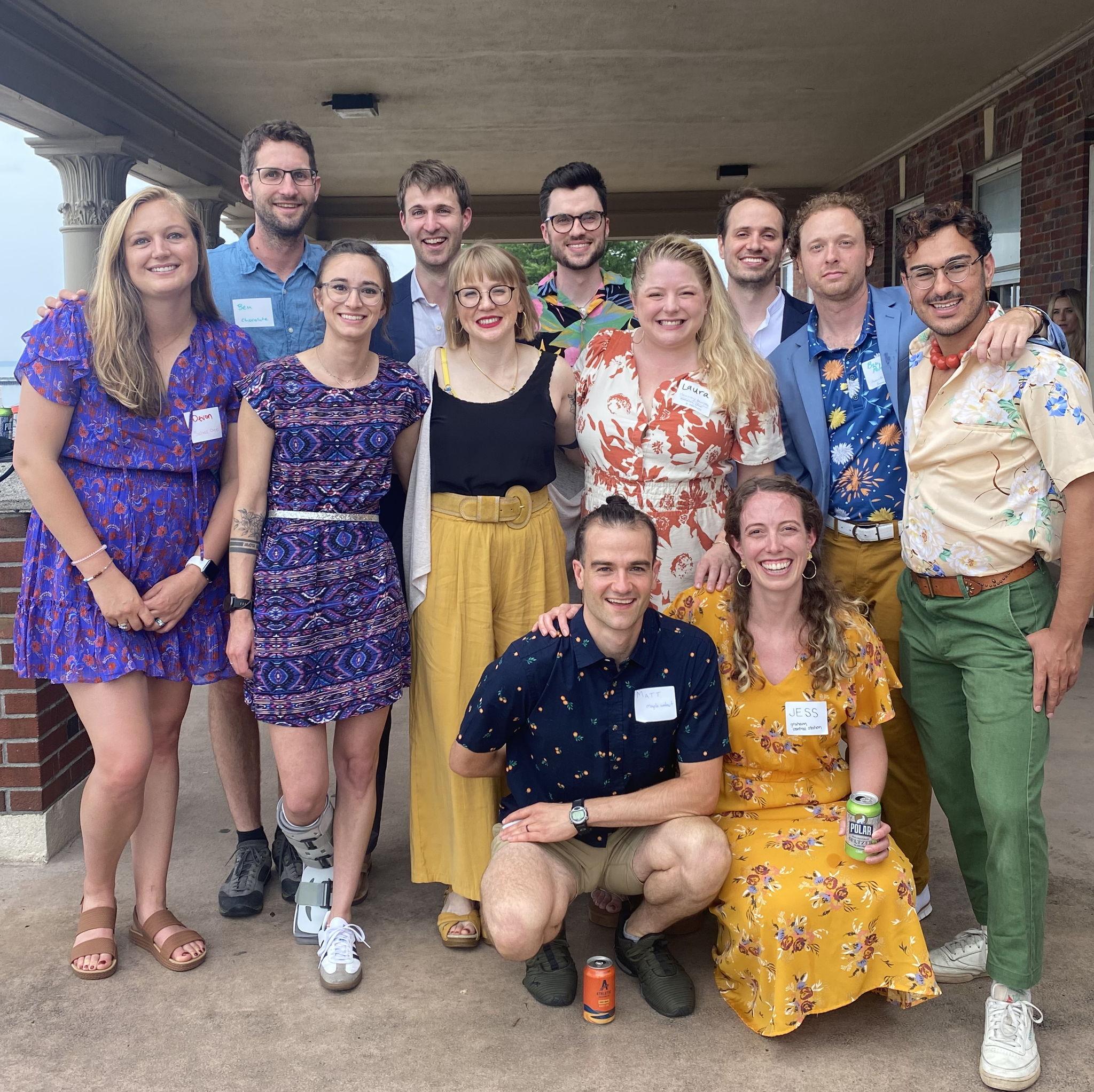 10 years after attending Colorado College togther, Ben and Nicole reconnected at Matt and Jess's wedding in Rochester, NY.