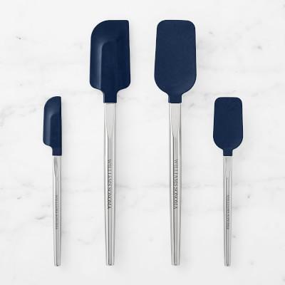 Stainless-Steel Ultimate Silicone Spatula Set (White)