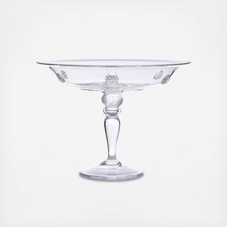 Acanthus Pedestal Serving Tray