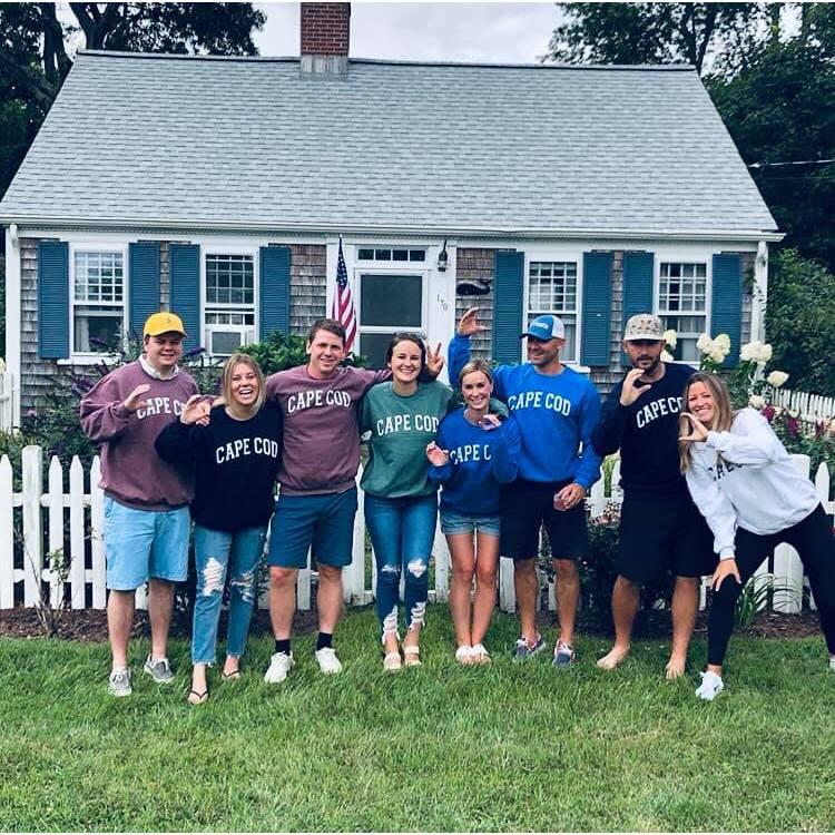 It was Josh's idea for all the cousins to get matching CAPE sweatshirts. His love of my family is one of the reasons I love him so much.
