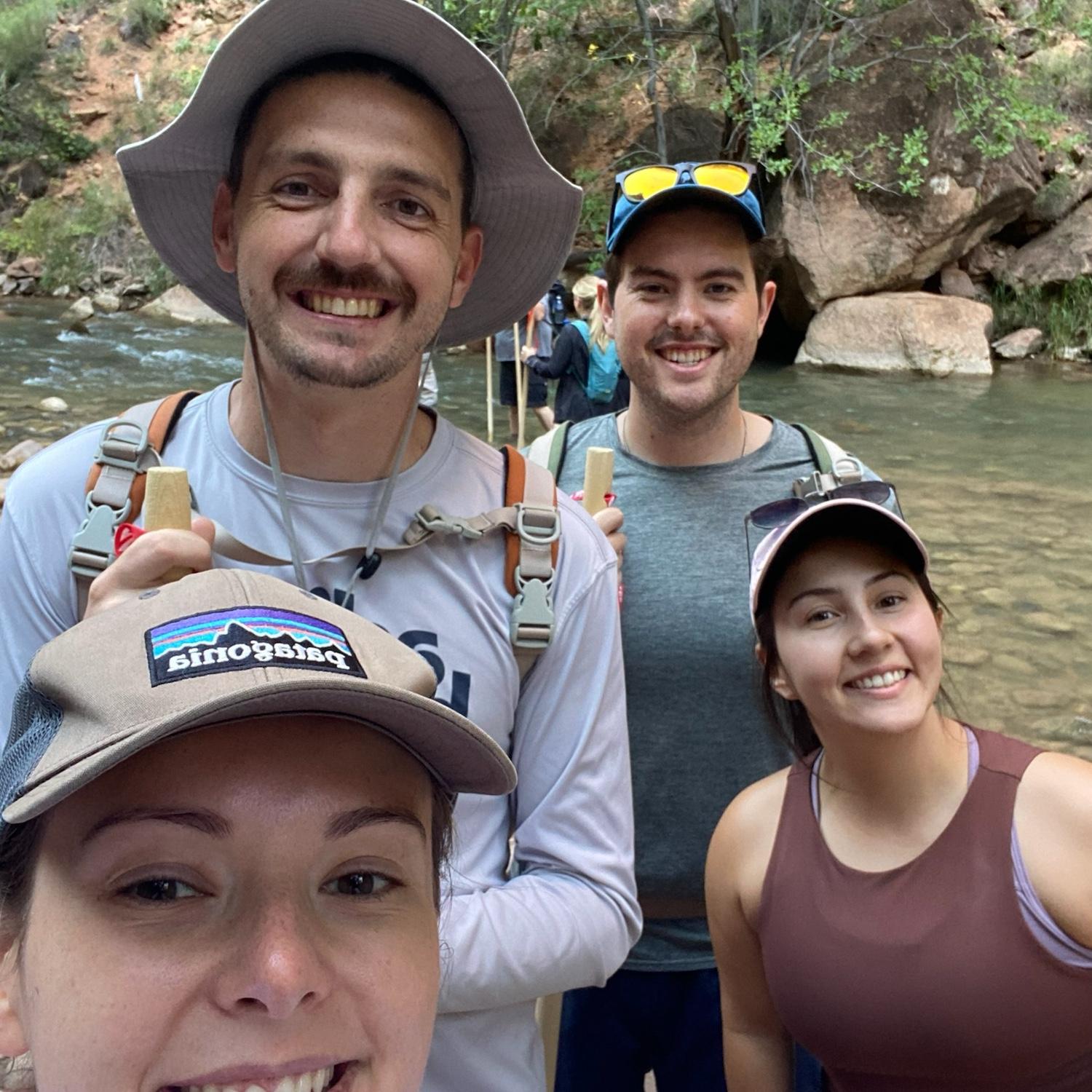 The Narrows hike in Zion National Park!