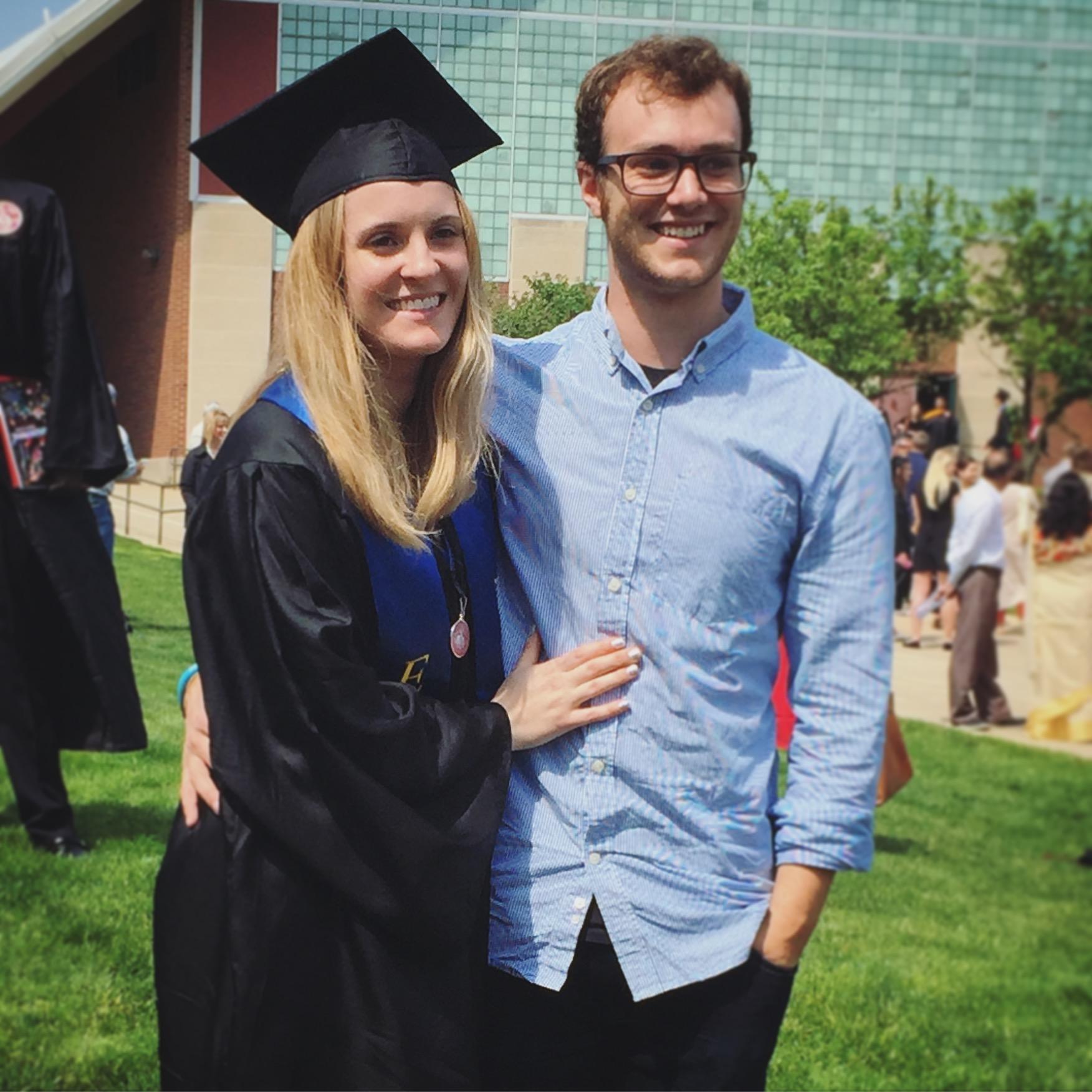 2016, Ellie's college graduation!