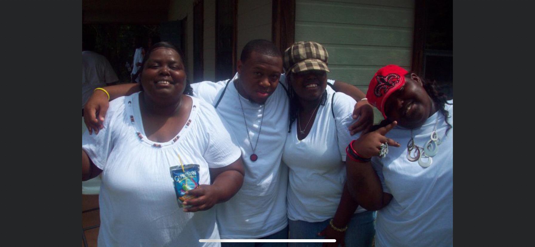 First met: 2010. Church Camp in Philadelphia, MS. From left to right: Marlyne Burns, Avery, Melanie, Miranda Burns.
