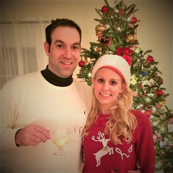 One of our first Christmases together (2014)