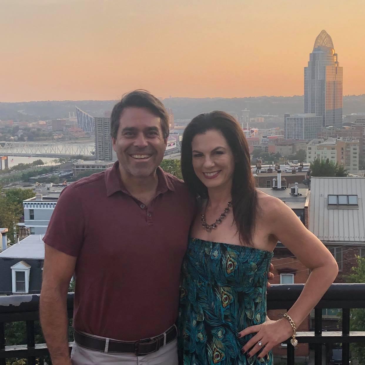 Ben loved visiting Cincinnati and just couldn't get over that the airport was in Kentucky.