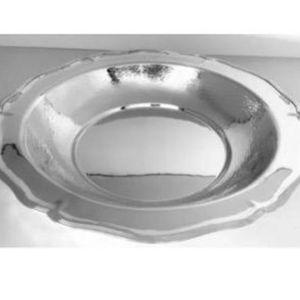 Arrocera de Plata Borde Ingles Martillado Interno