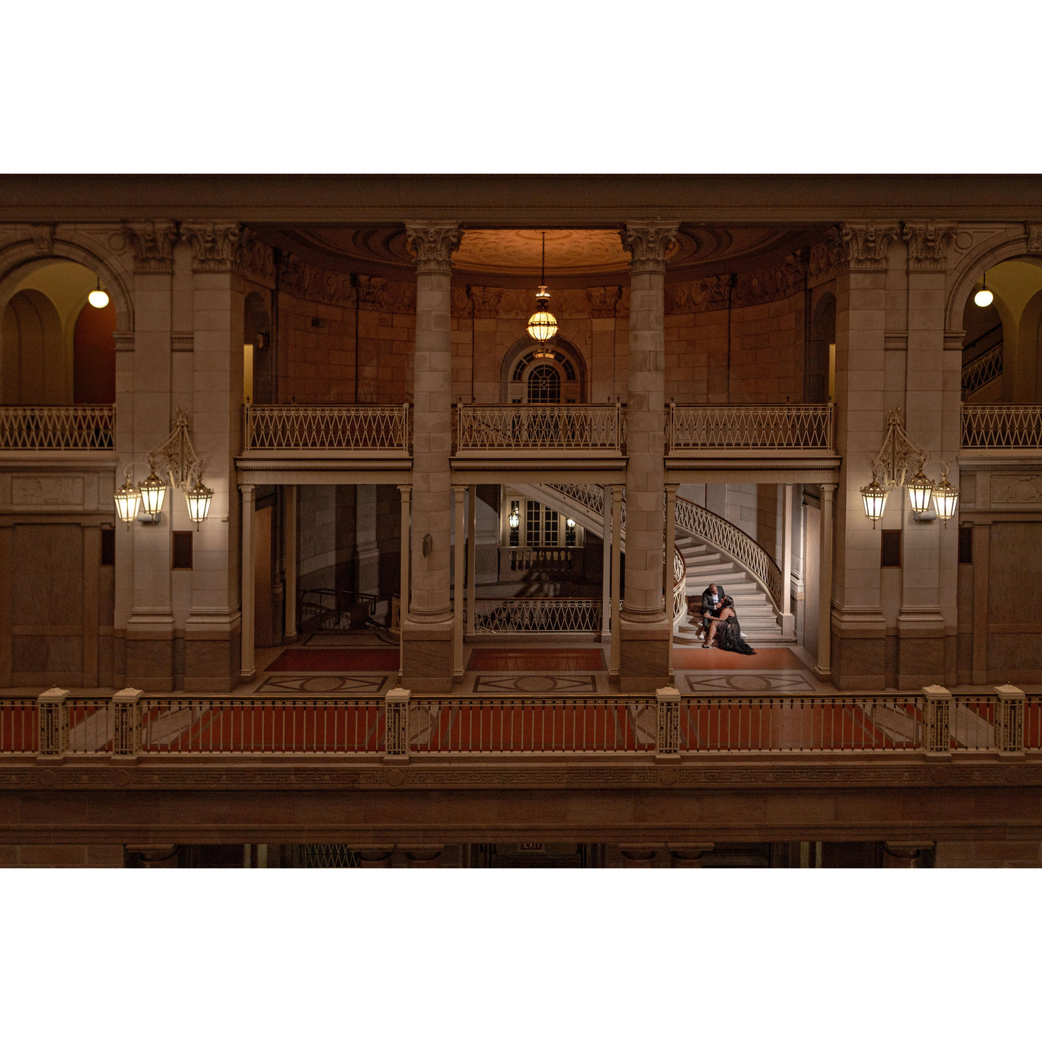 Engagement Photos @ Hartford City Hall