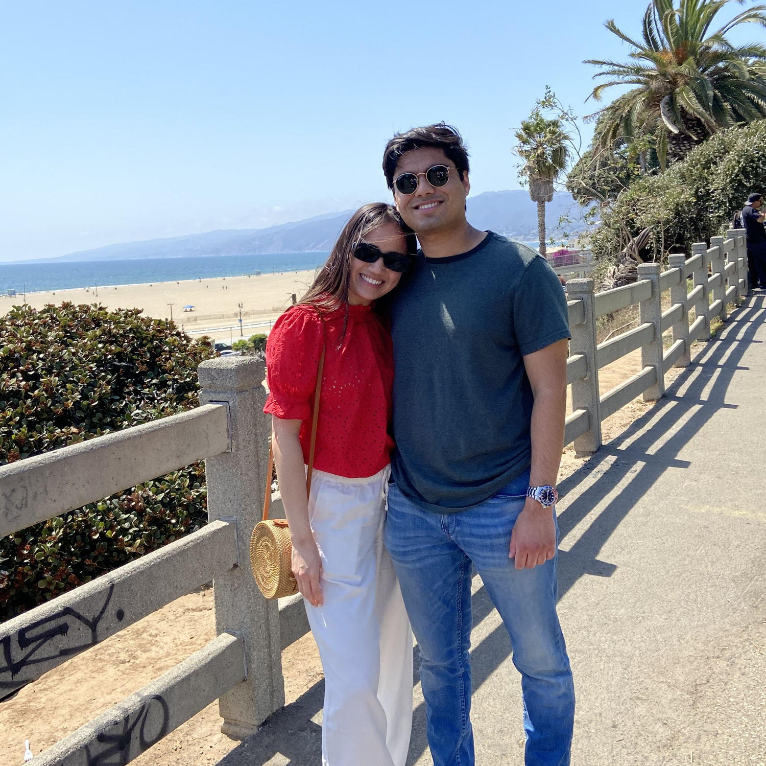 One of our many LA trips