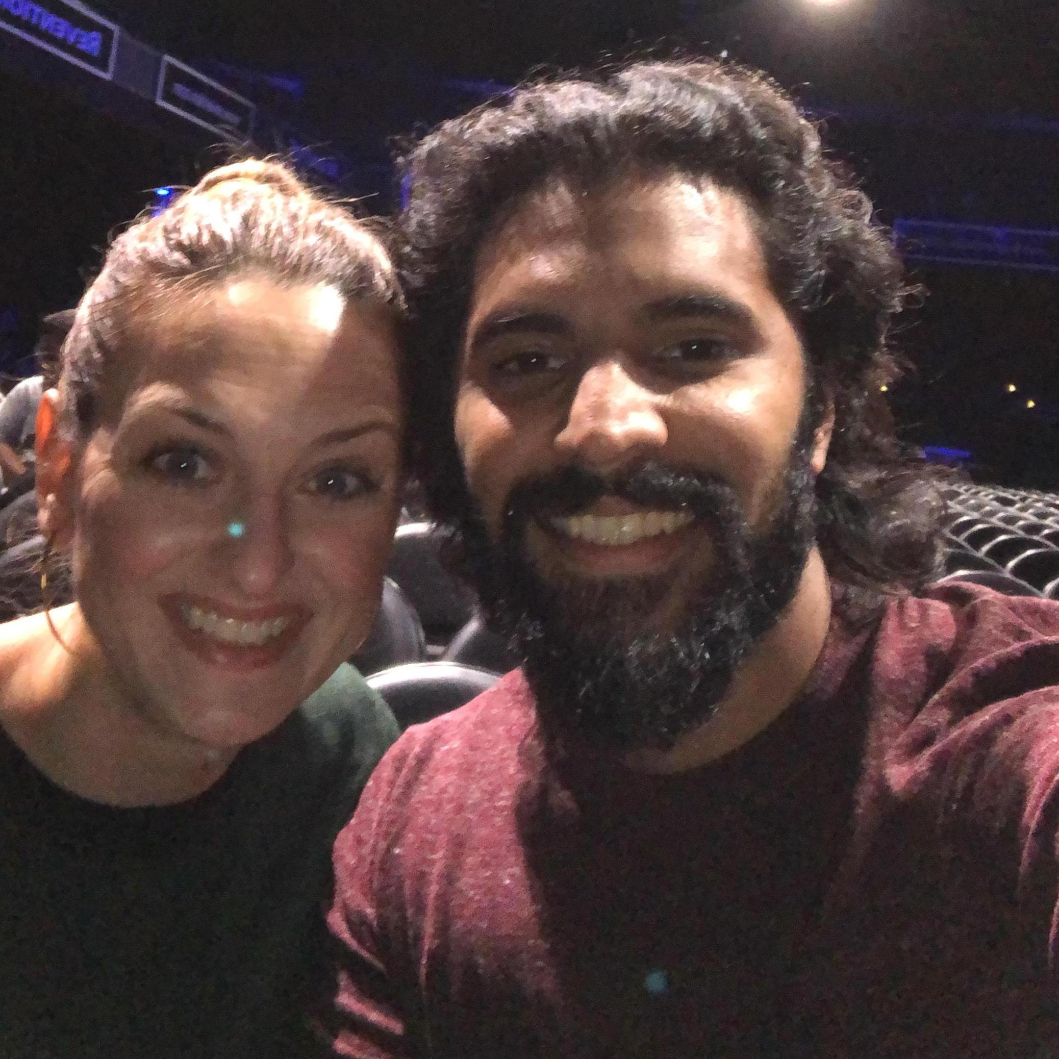 Watching one of our favorite comedians, Tom Segura
