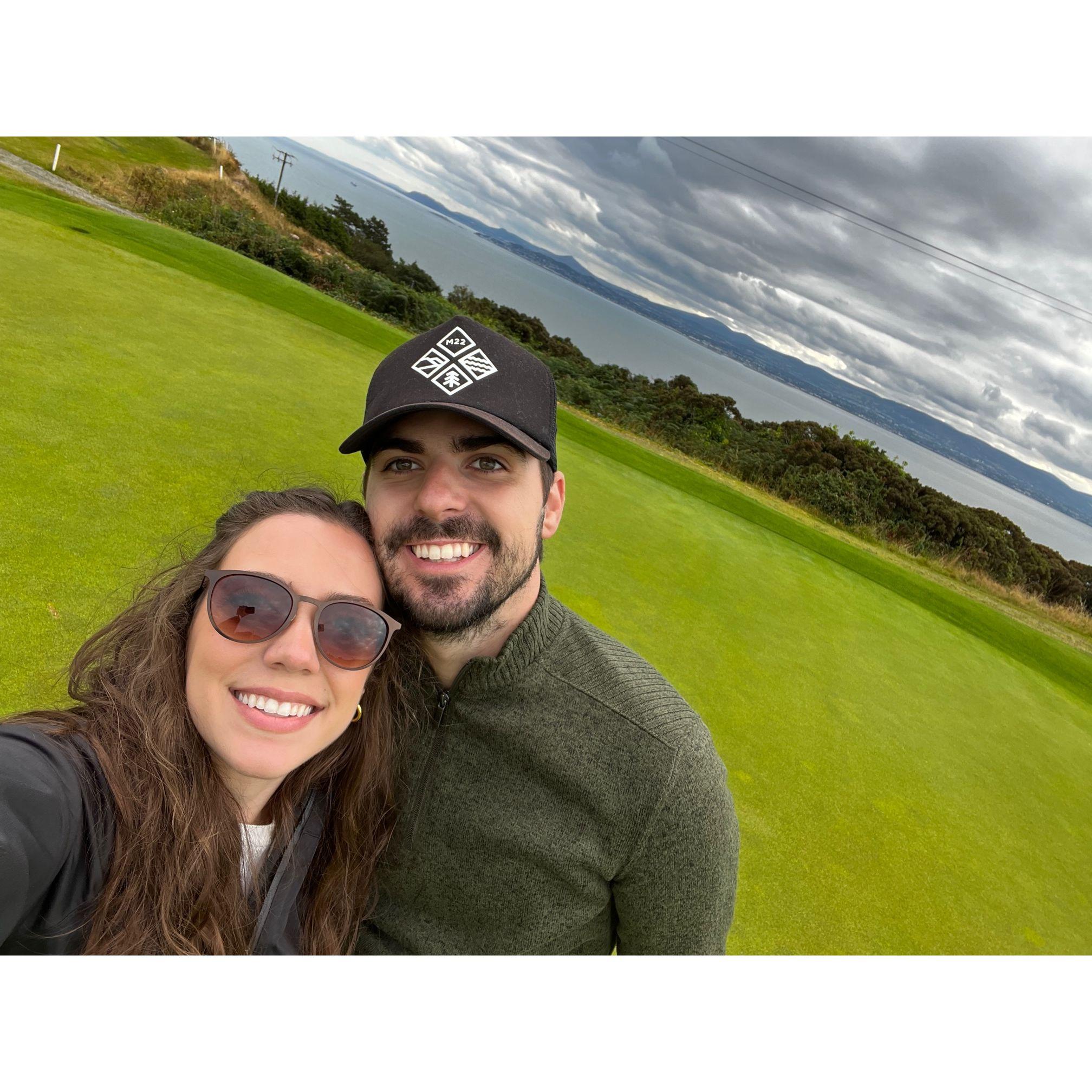 Golfing in Howth, Ireland