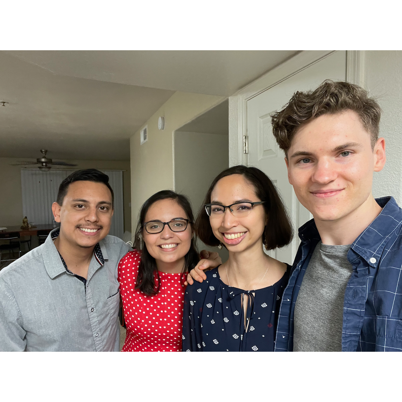 Our first date, a double date with Luis and Tristan