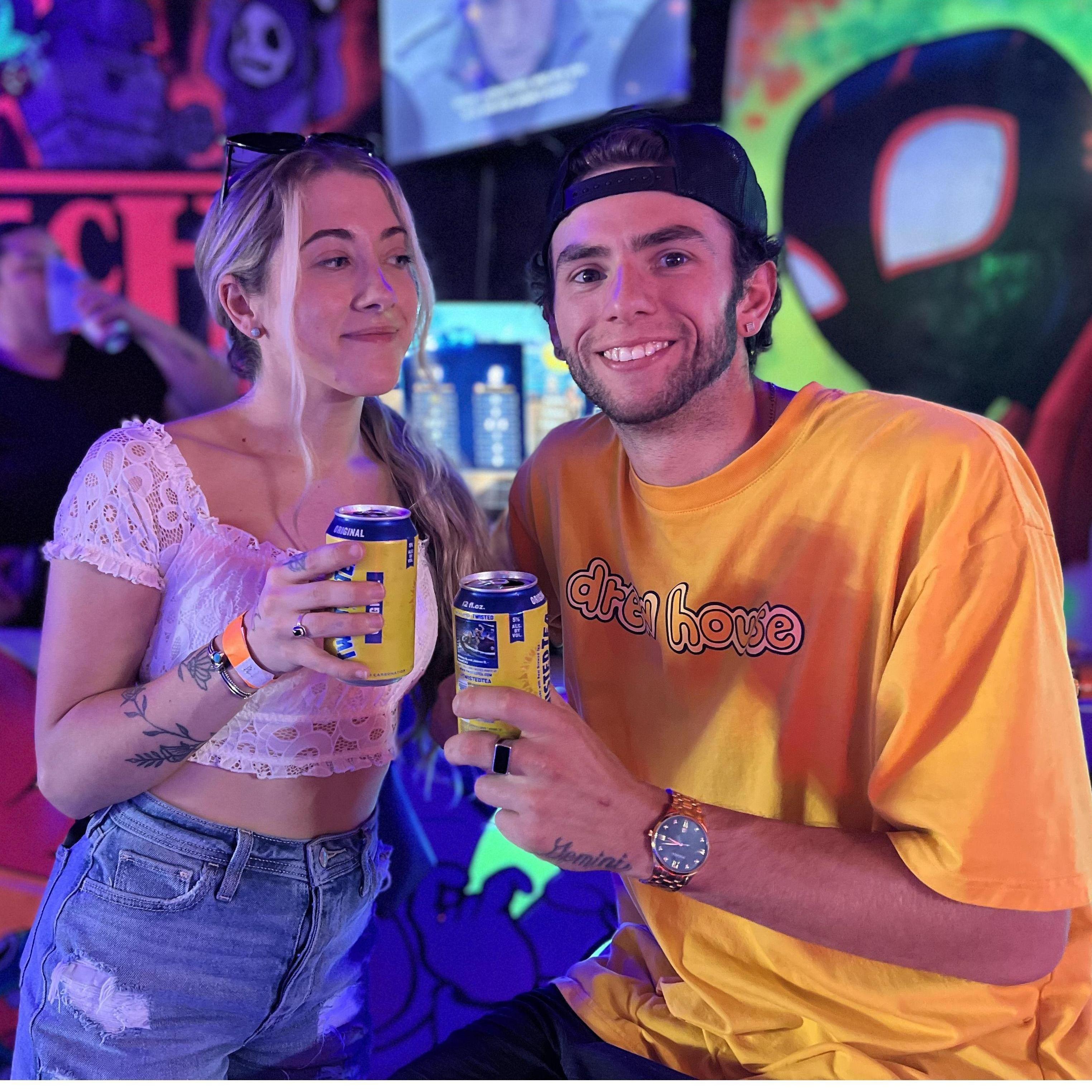 Who made the first move and how?
Trista made the first move while working at Vitality Bowls asking Justin to help her take out the trash so they could have extra one on one time during their shift.