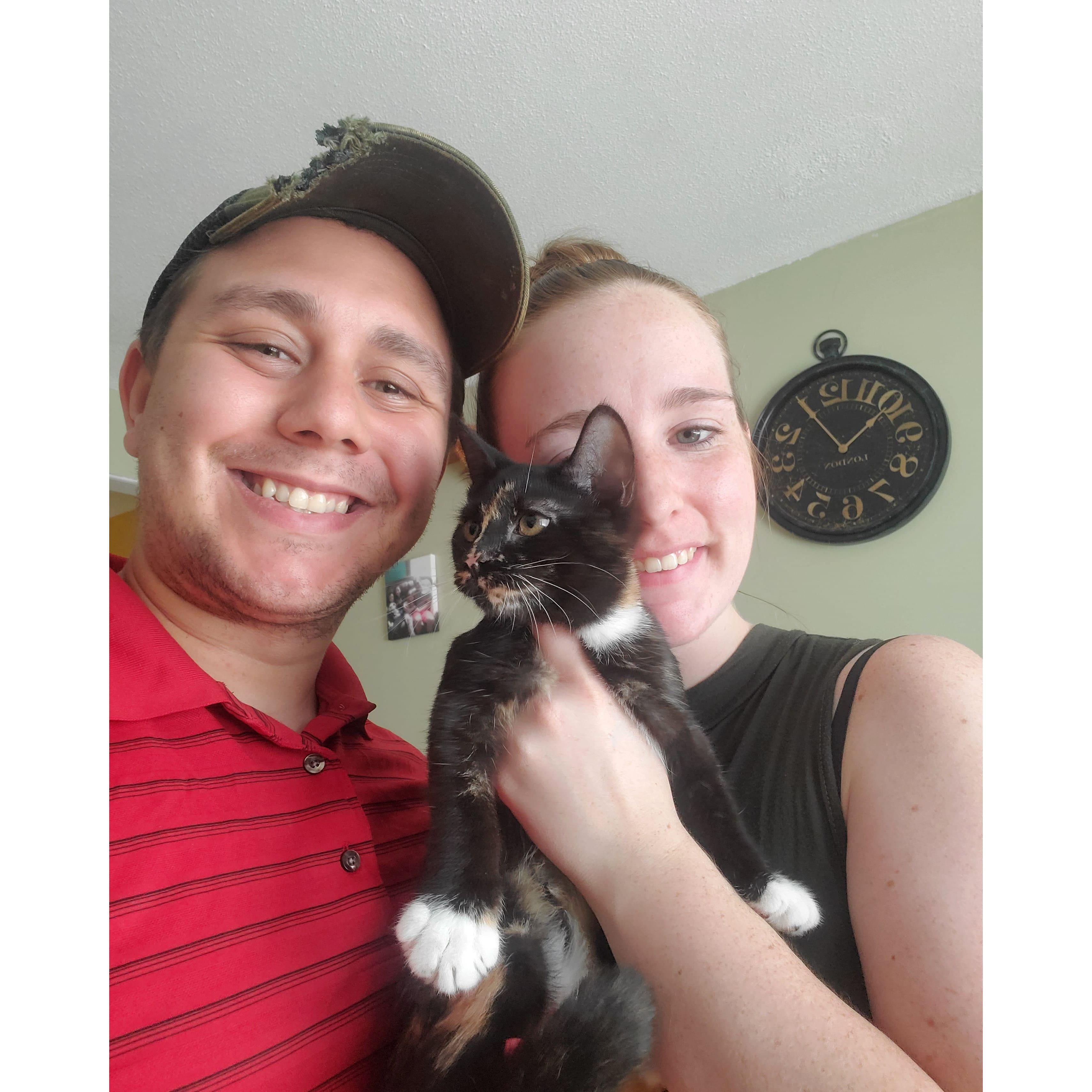 You can't be that allergic to cats! Gracie you were great till dad almost died, sorry honey!