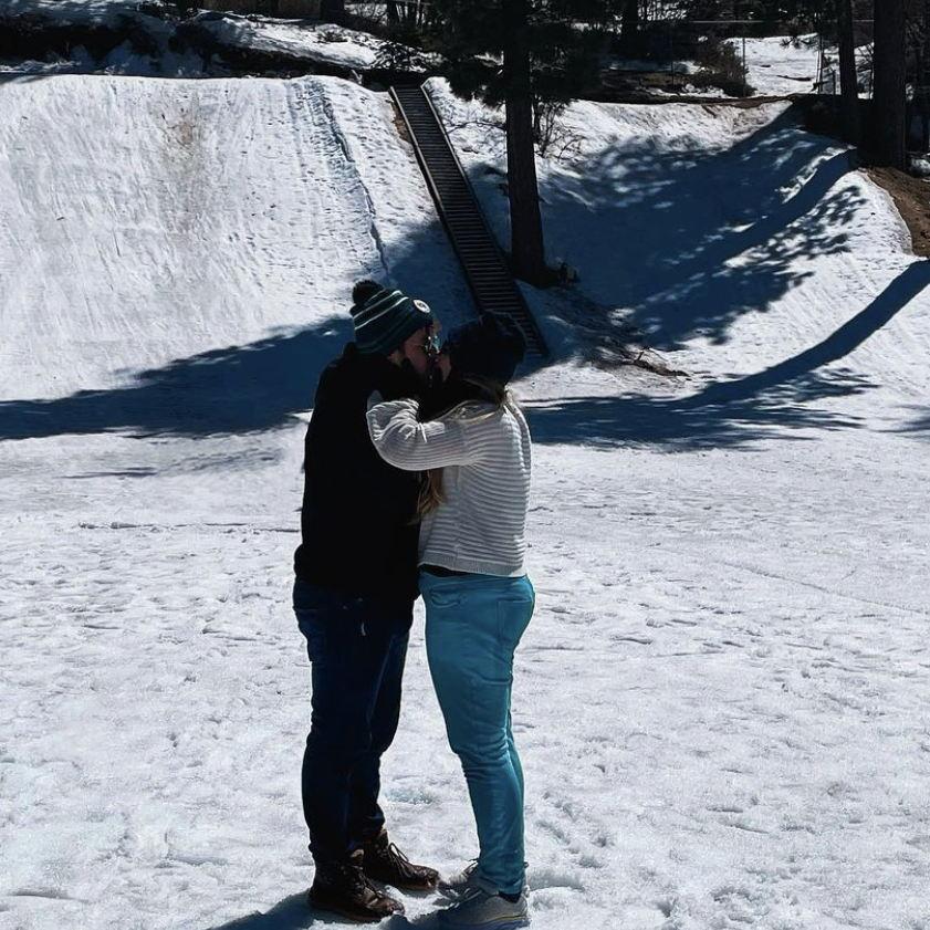 Snow tubing in Big Bear