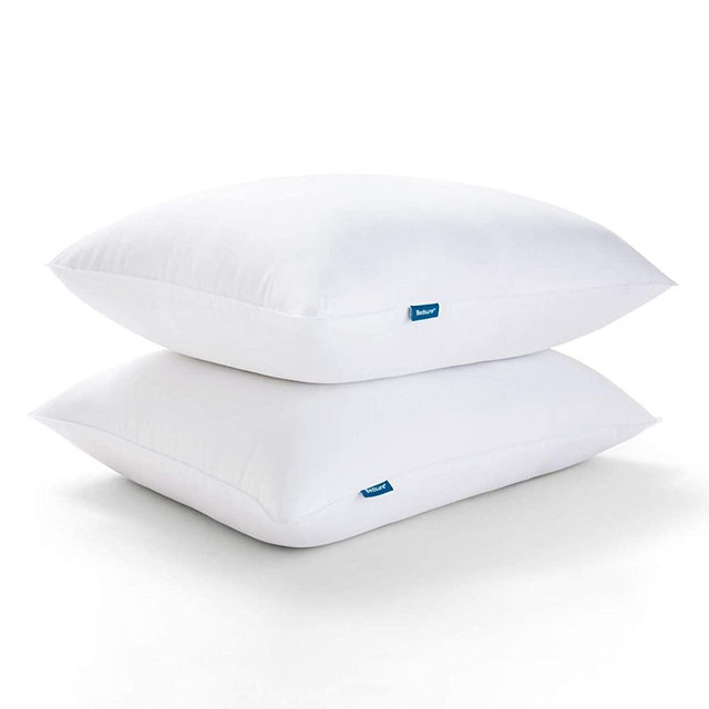 Bedsure Bed Pillows for Sleeping 2 Pack - Soft Down Alternative Hotel Quality Pillow Set Standard Size 20X26 inches - Hypoallergenic Sleep Pillows for Side and Back Sleeper