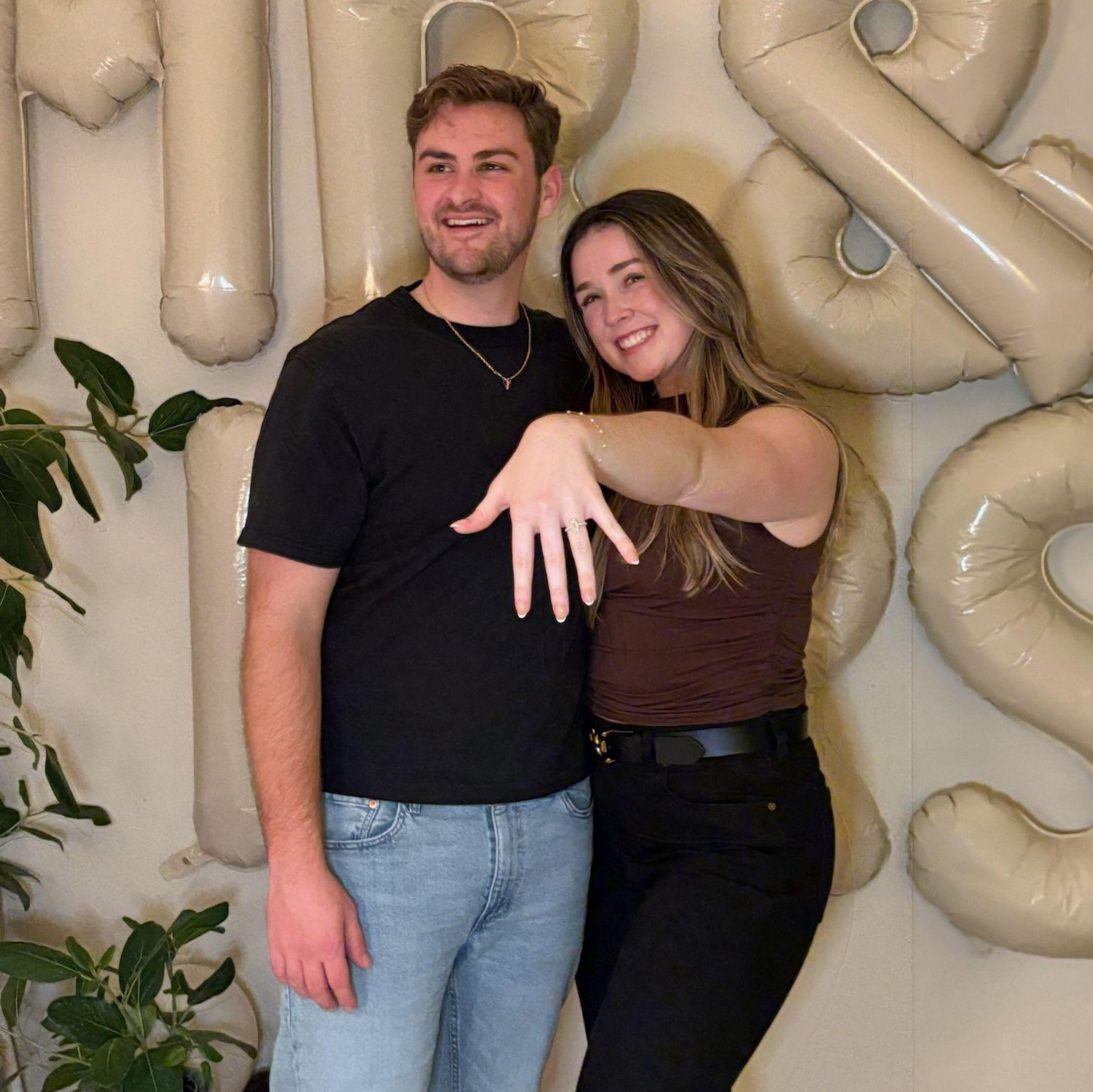 When we got engaged!!