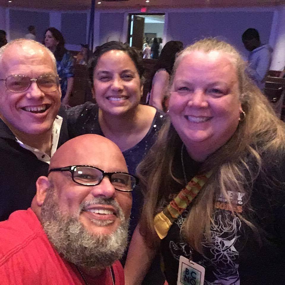 With our friends Lana and Tomas.