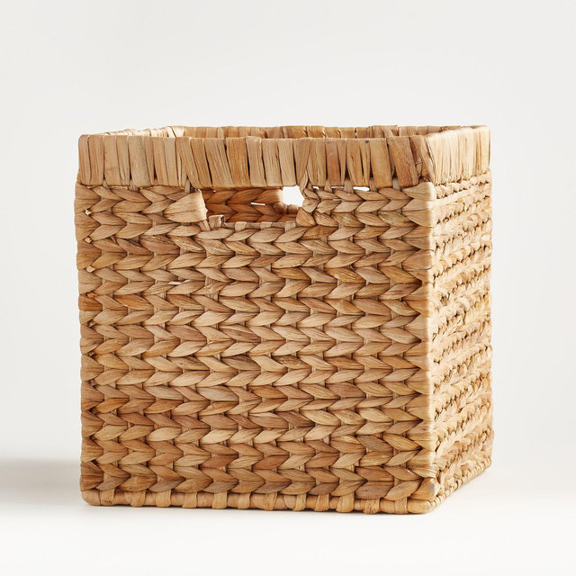 Wonderful Wicker Natural 11" Storage Basket, Set of 4