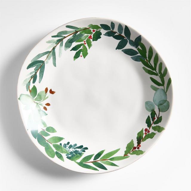 Marin Winter Botanical Stoneware Dinner Plate