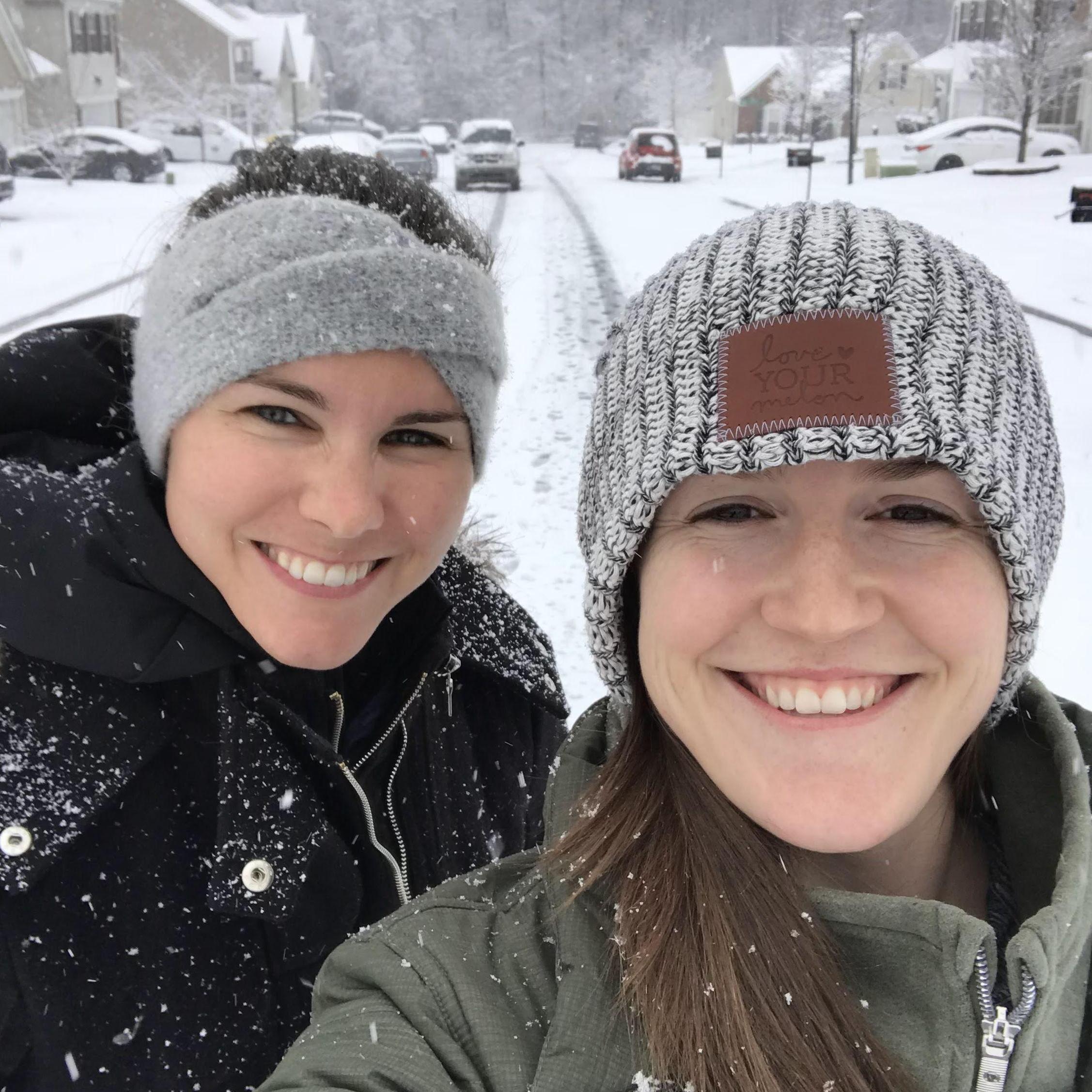 Our first snow day!