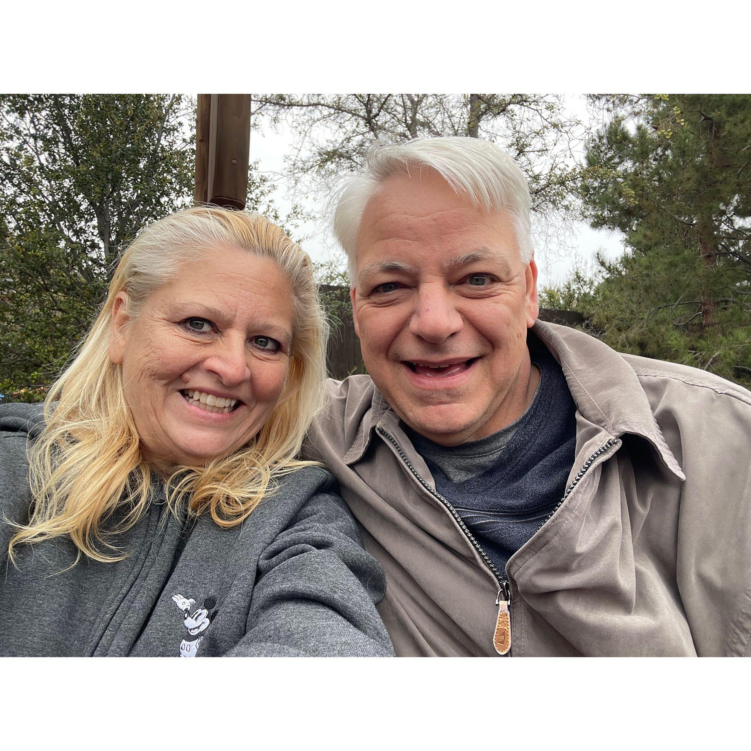 Enjoying nature walks together
