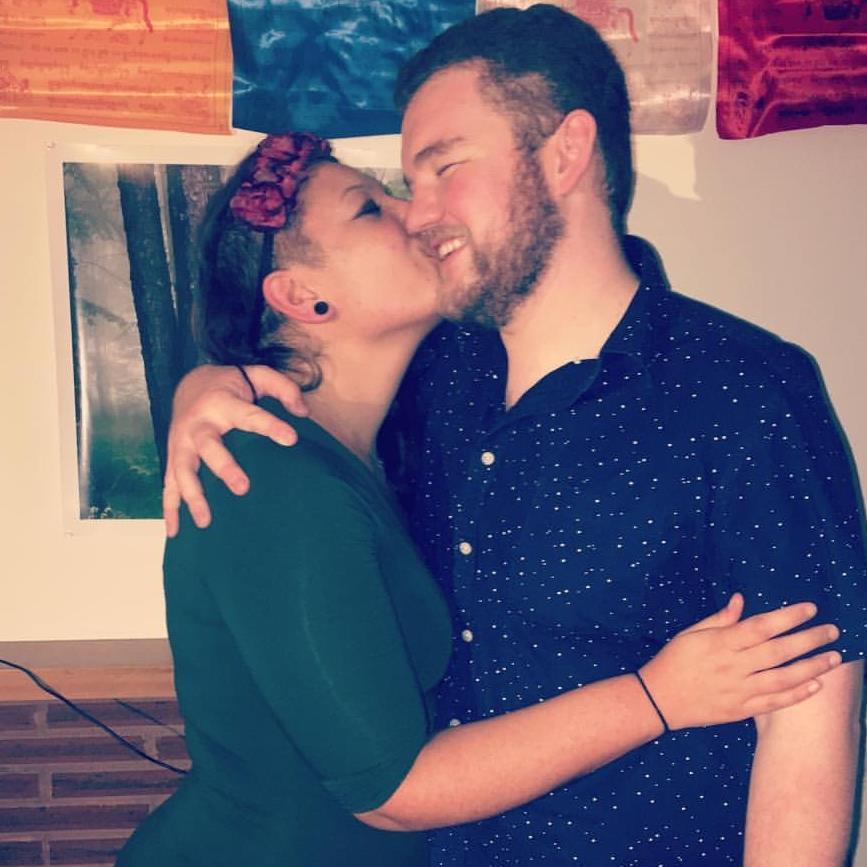 Our first photo together! Thanksgiving 2016 [photo credit: Akila Herath]