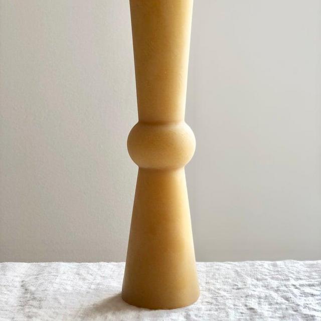 Totem Pillar Candle - Tall Natural