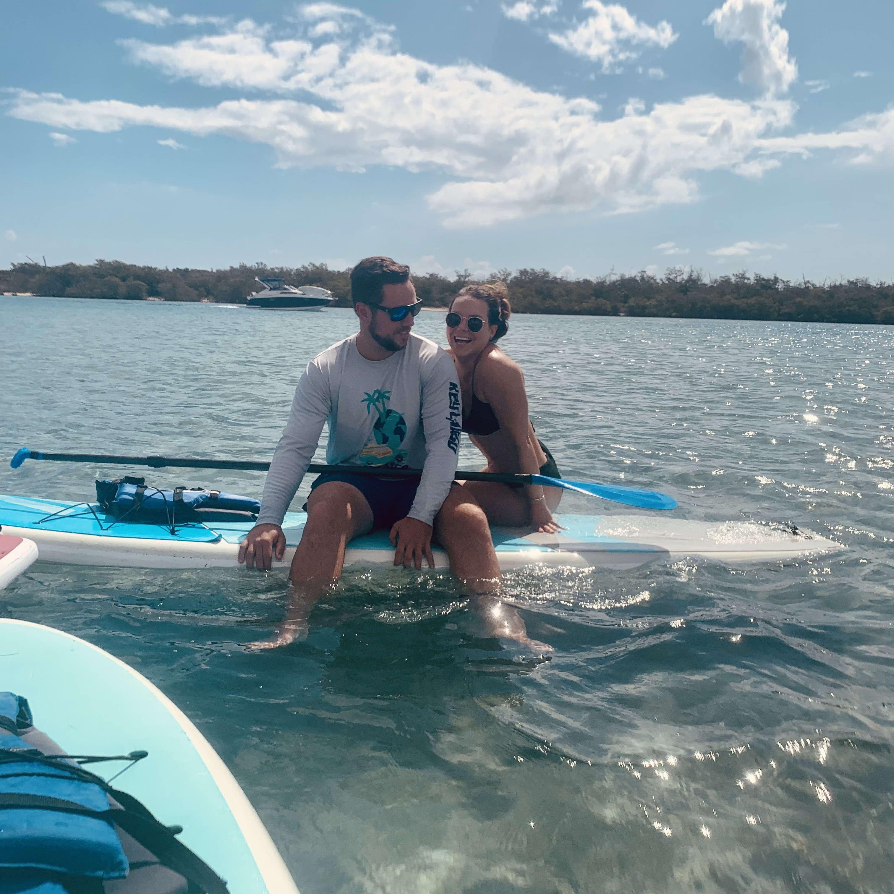 Lindsay moved to Jupiter. Warm sun, clear water and a blue-eyed boy were all the convincing she needed.