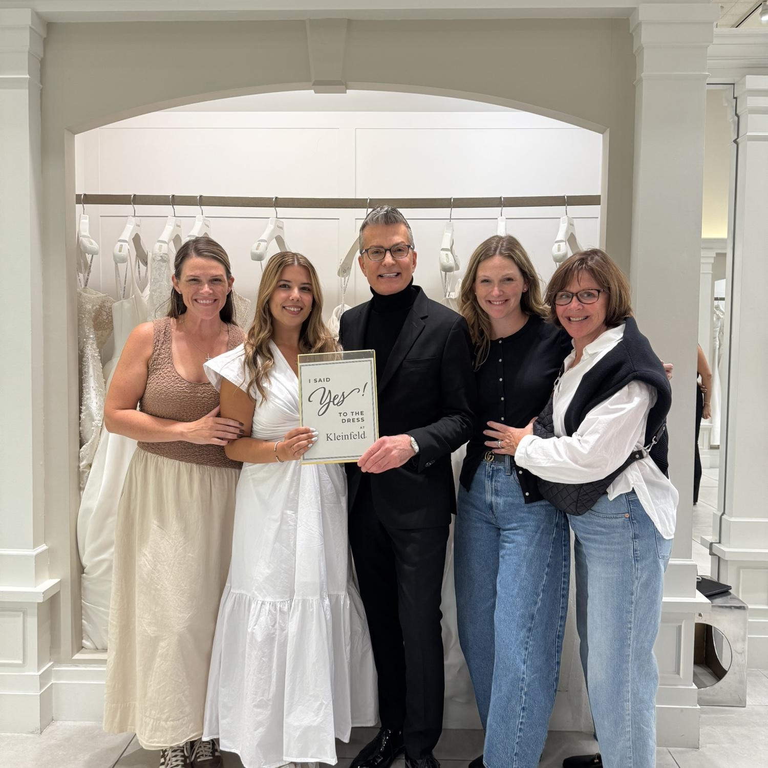 Jany says YES to the DRESS