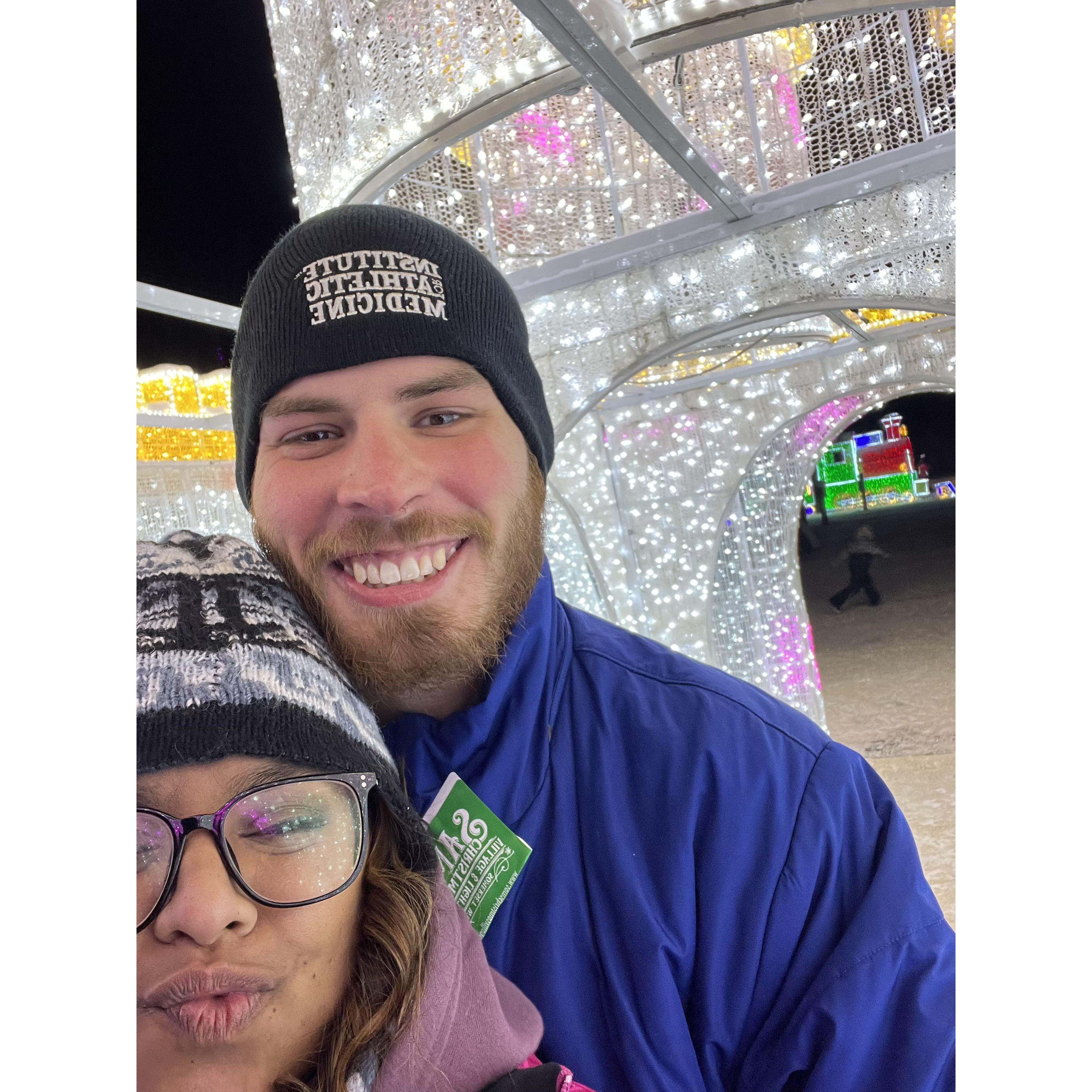 Stephens favorite winter tradition is going to visit some Christmas lights.