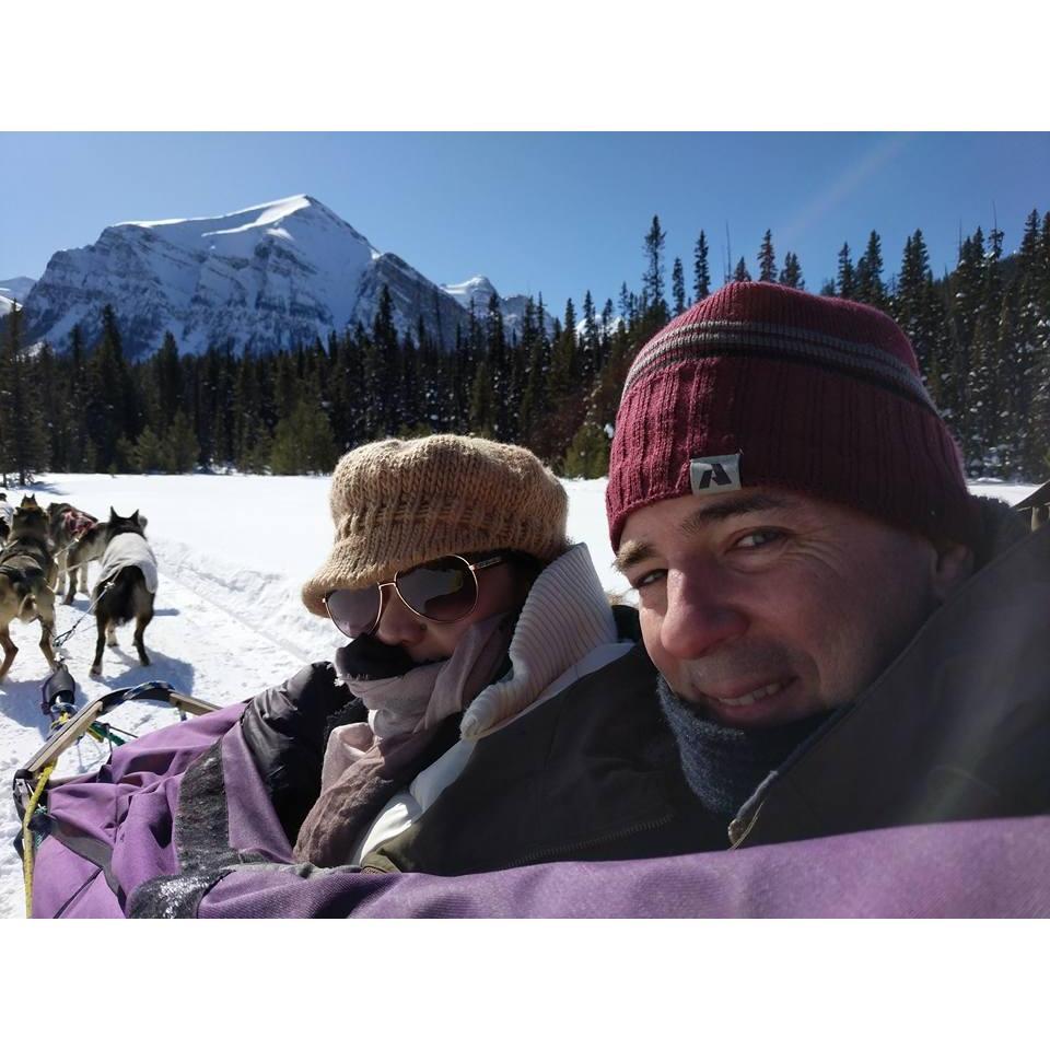 Unforgettable dog sledding...