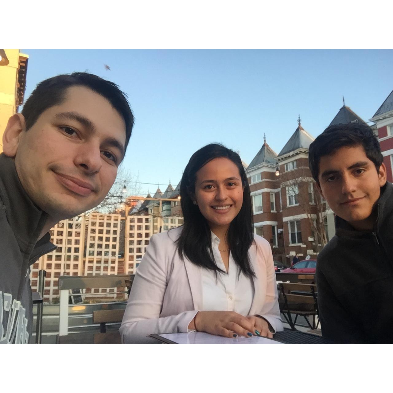 Felipe's visit to DC