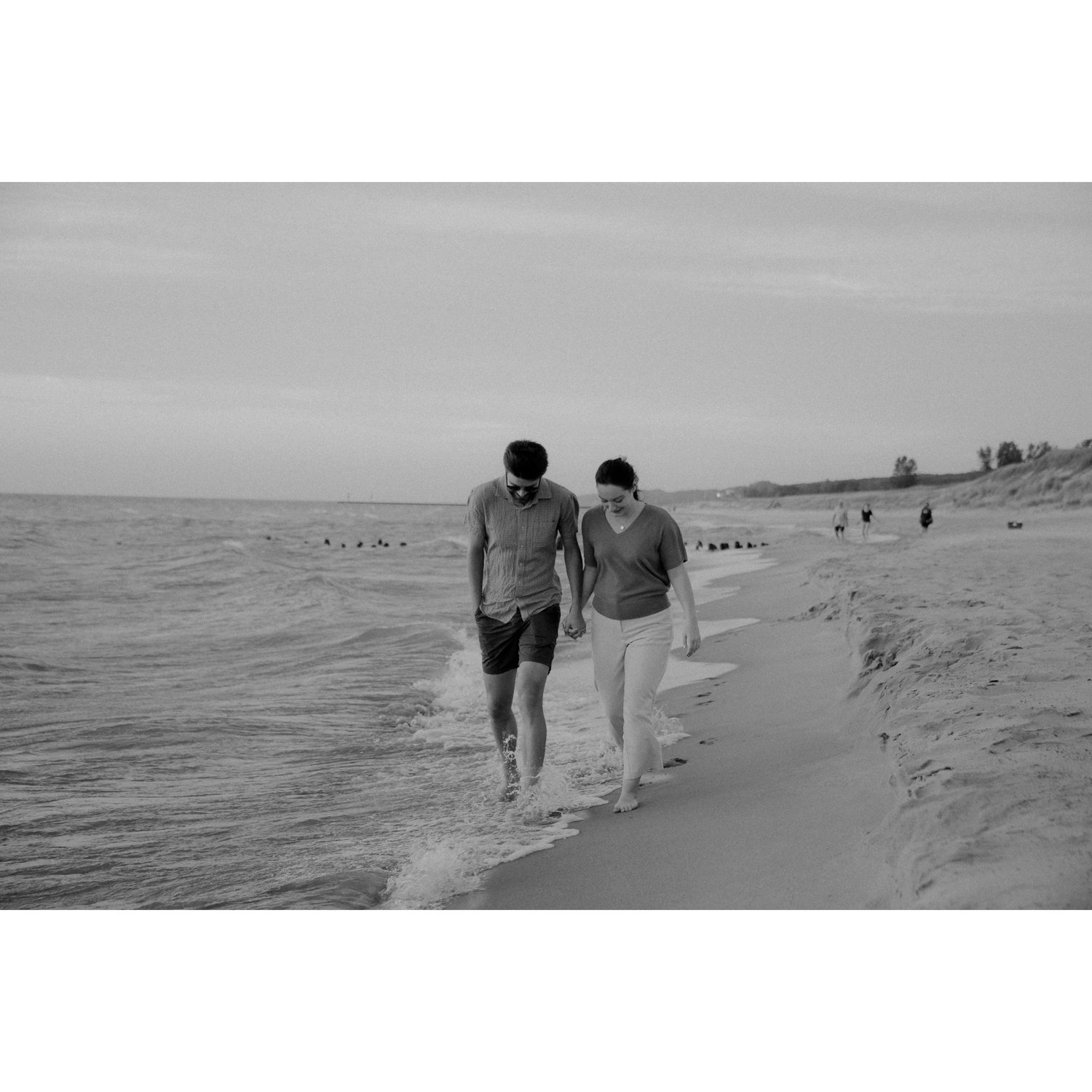 Strolling our favorite beach