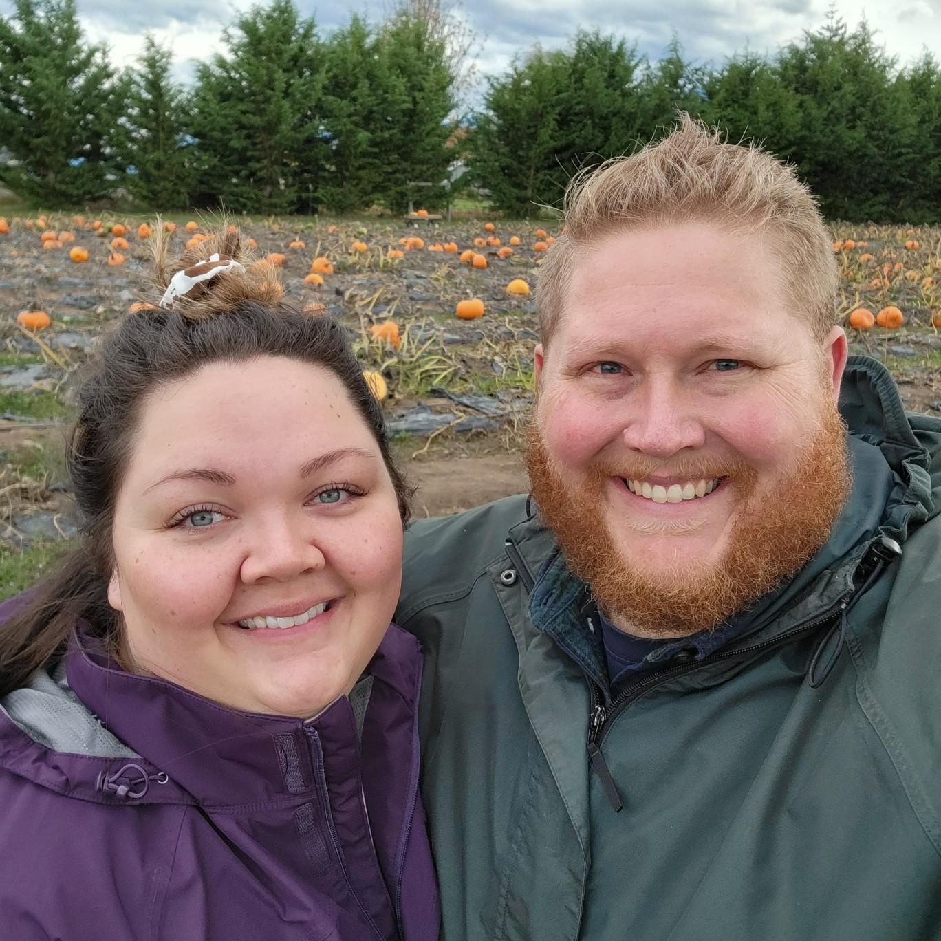 Pumpkin hunting, Agnew, WA 2021