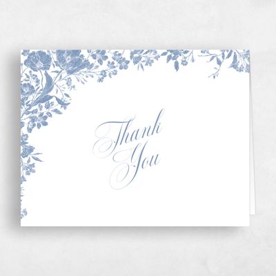 White Wedding Thank You - Heloise Landscape
