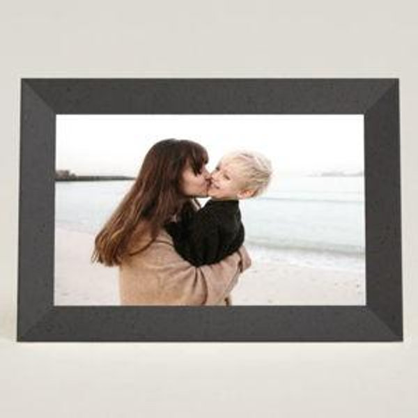 Stone Basalt - Smart HD Digital Picture Frame | Aura