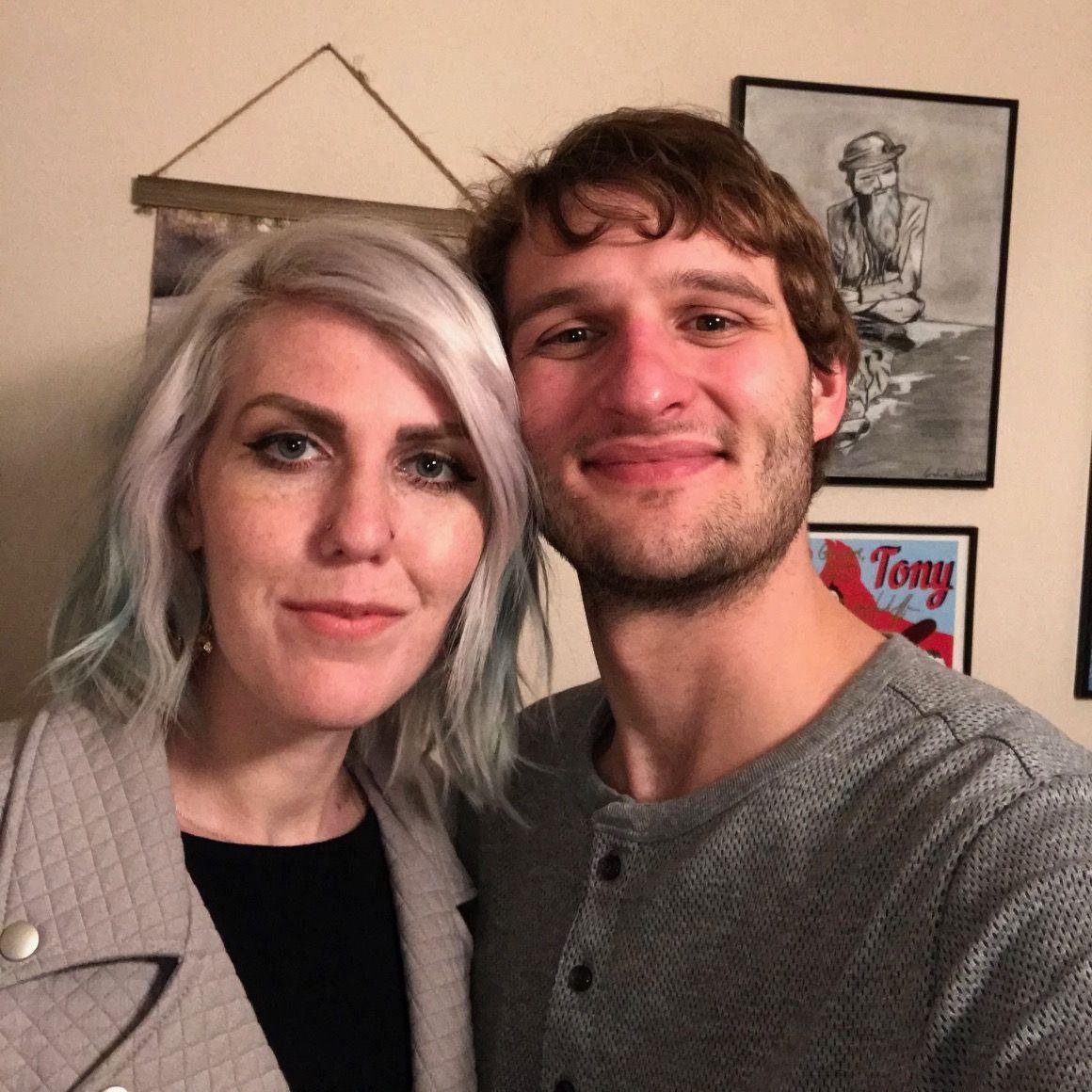 Getting ready for a date night at Graham's apartment. February 27, 2021