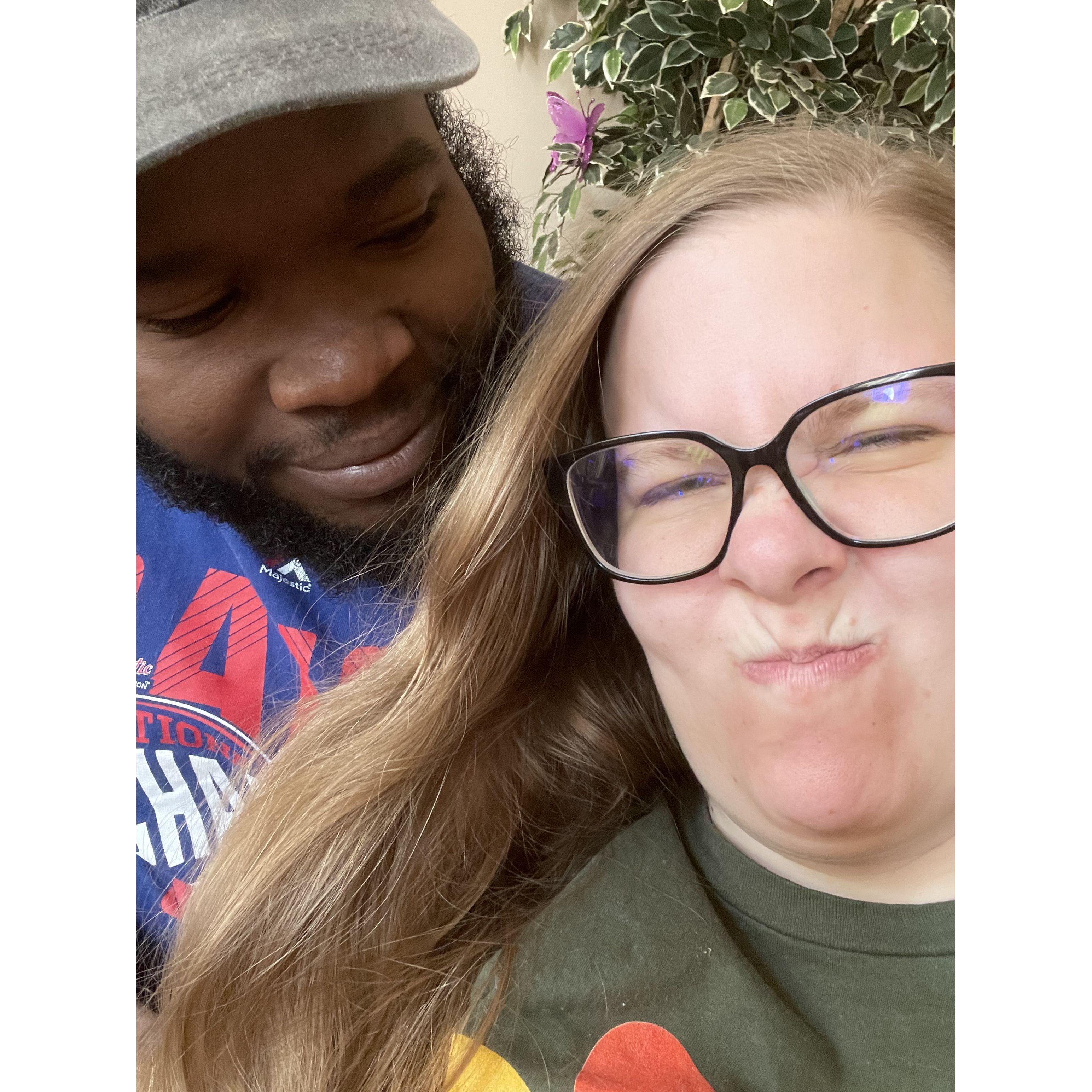 Silly faces!