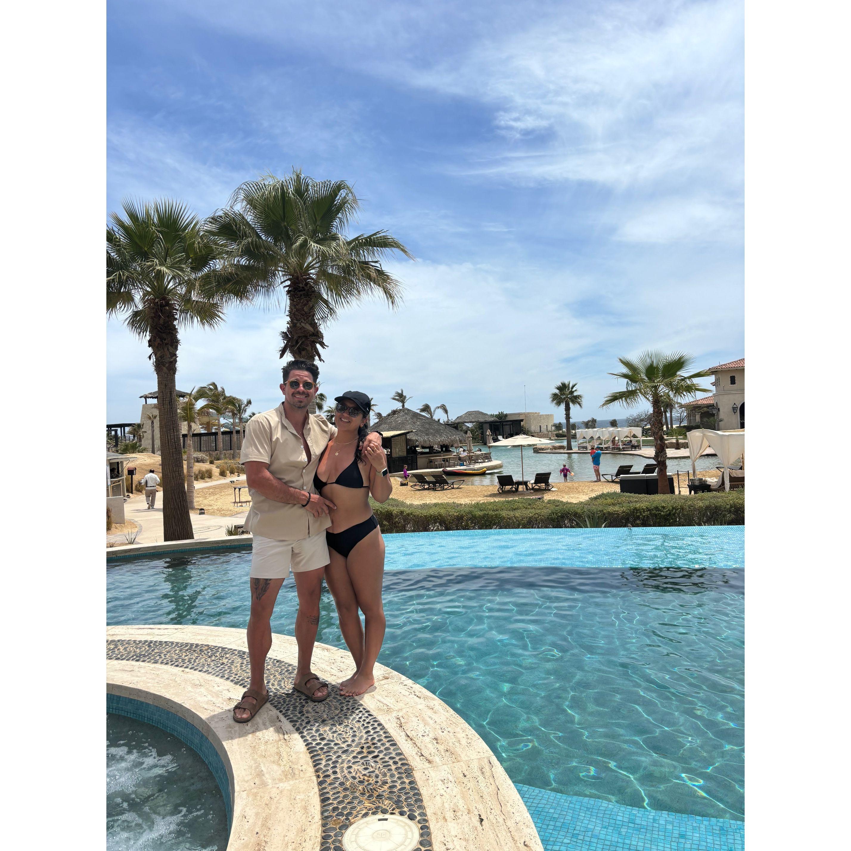 Cabo San Lucas, Mexico! One of our first big resort trips we did together as a family.