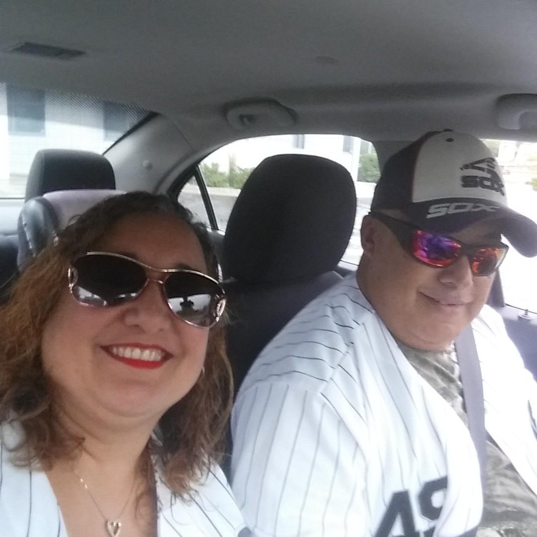 Sox game here we go. The love for sports always keeps us together.