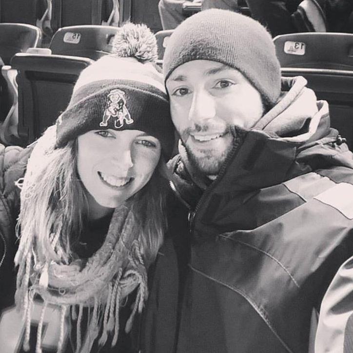 Patriot Playoffs and the day we "officially" began dating 01.14.2017