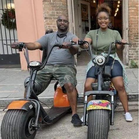 Scooting around the city!
New Orleans, LA
