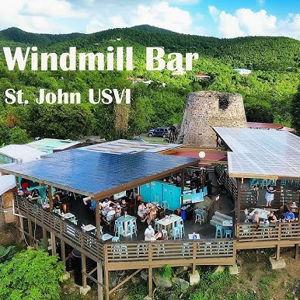 Honeymoon Drinks at the Windmill Bar in St. John