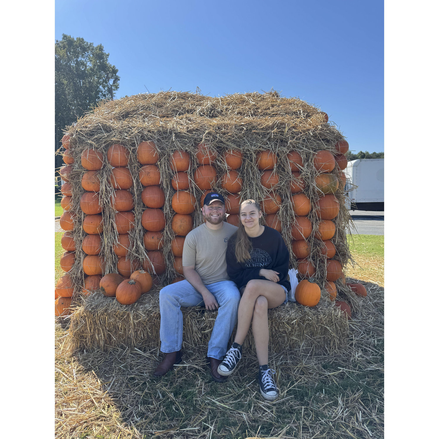 Our first pumpkin patch
