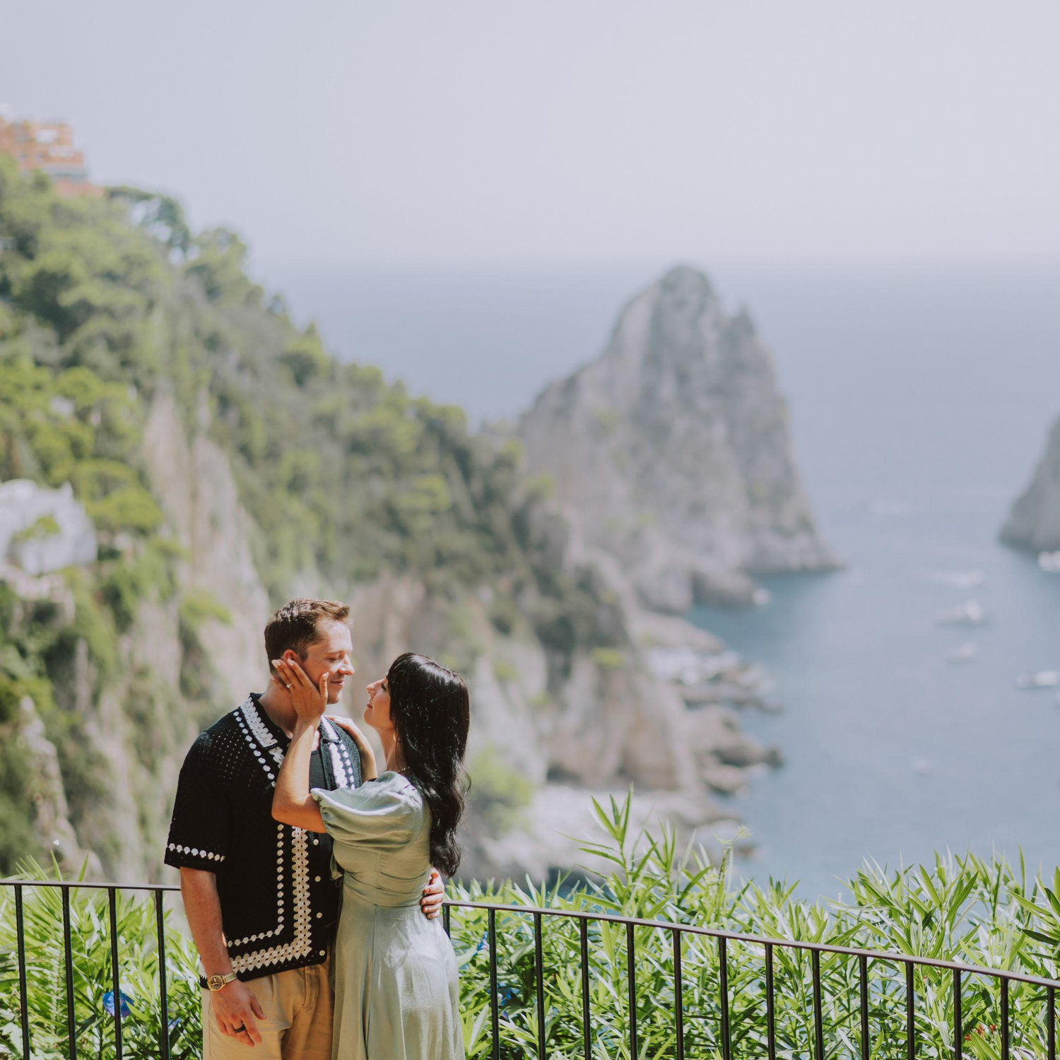 The cliffs of Capri