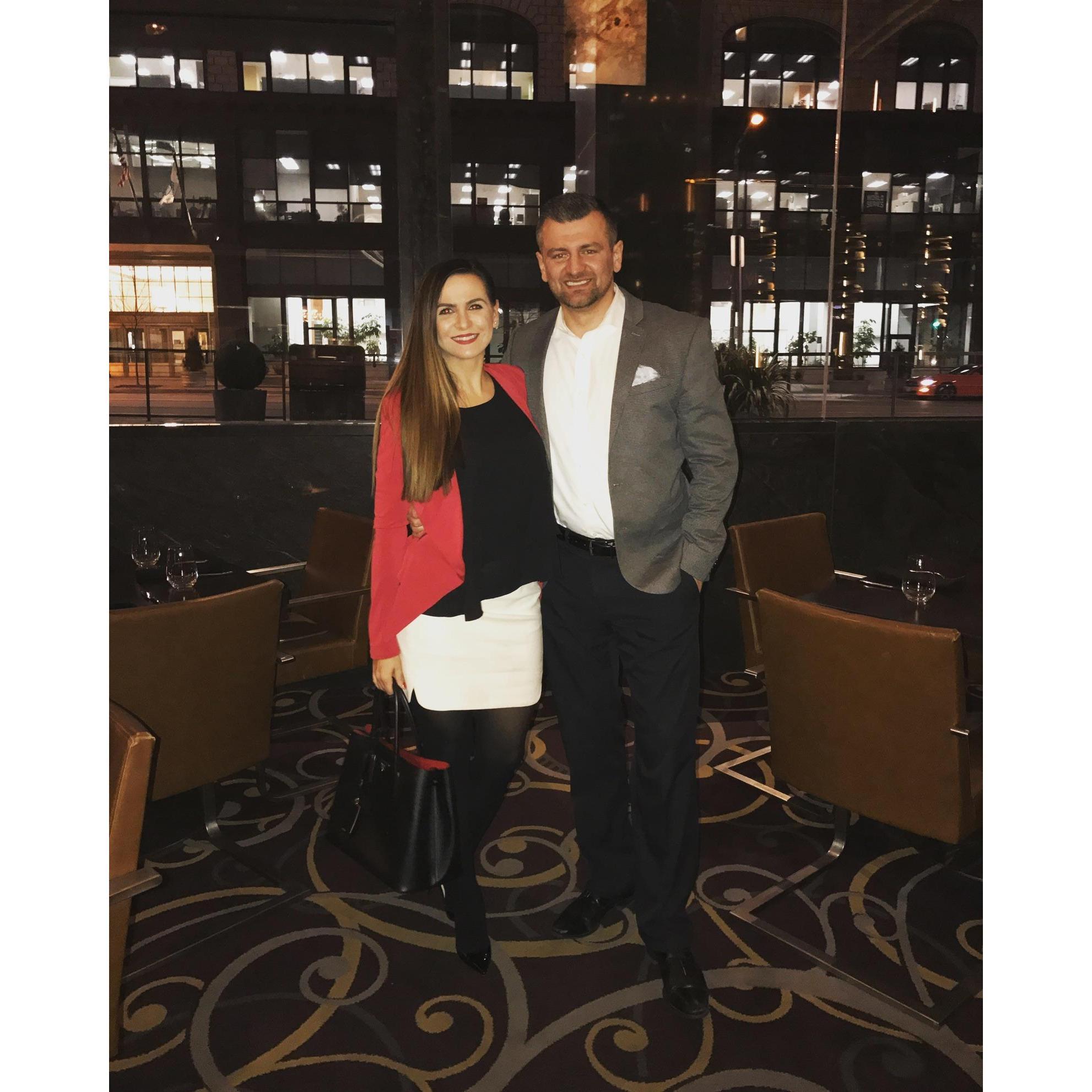 Our first Valentine’s Day, 2017