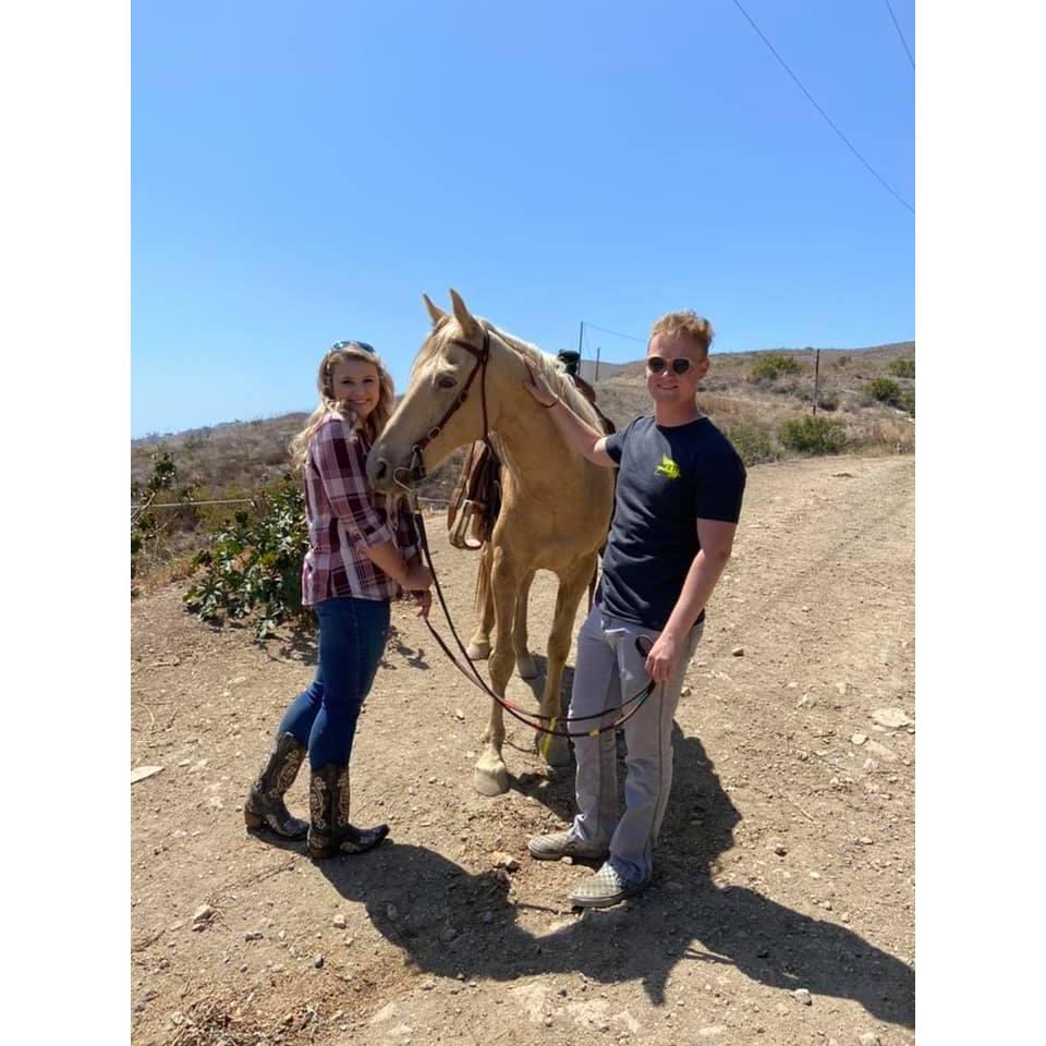 Horseback riding in Malibu Canyon.