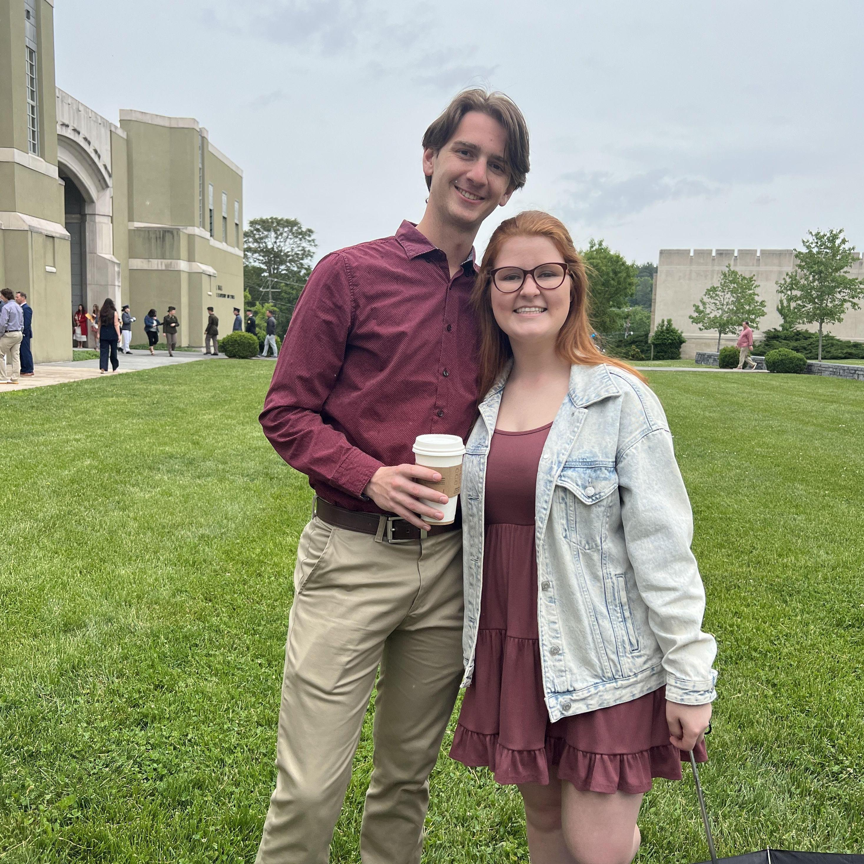 May 15, 2023 - Taken the day of Mikey's Commissioning into the Army.